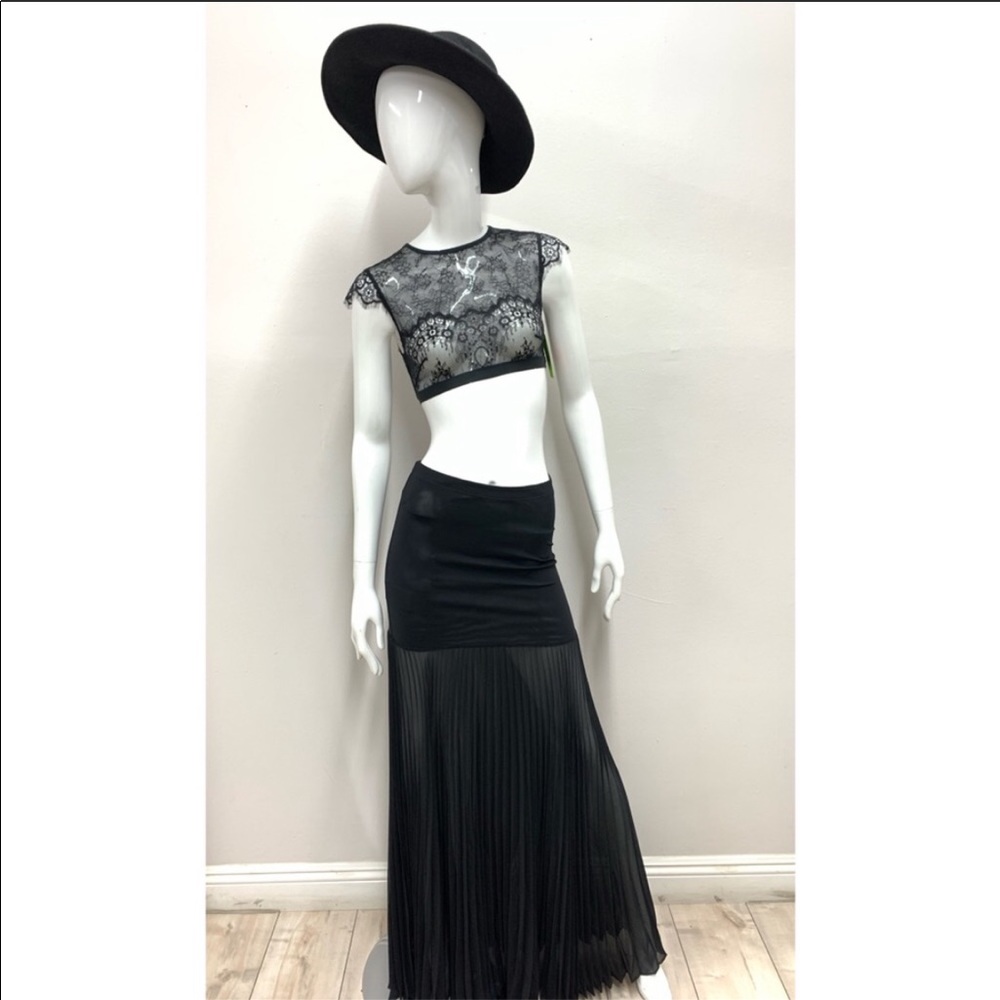 Same Edelman Lace Bra Crop top